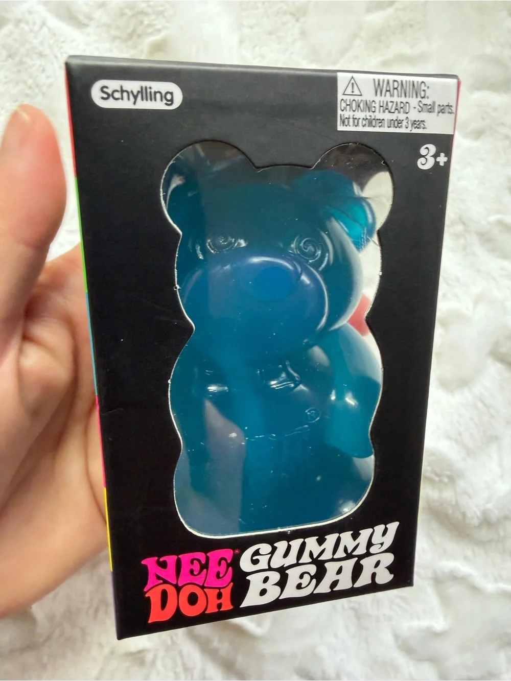 💙🐻 **NIB – RARE NEEDOH GUMMY BEAR BLUE!** 💙🐻